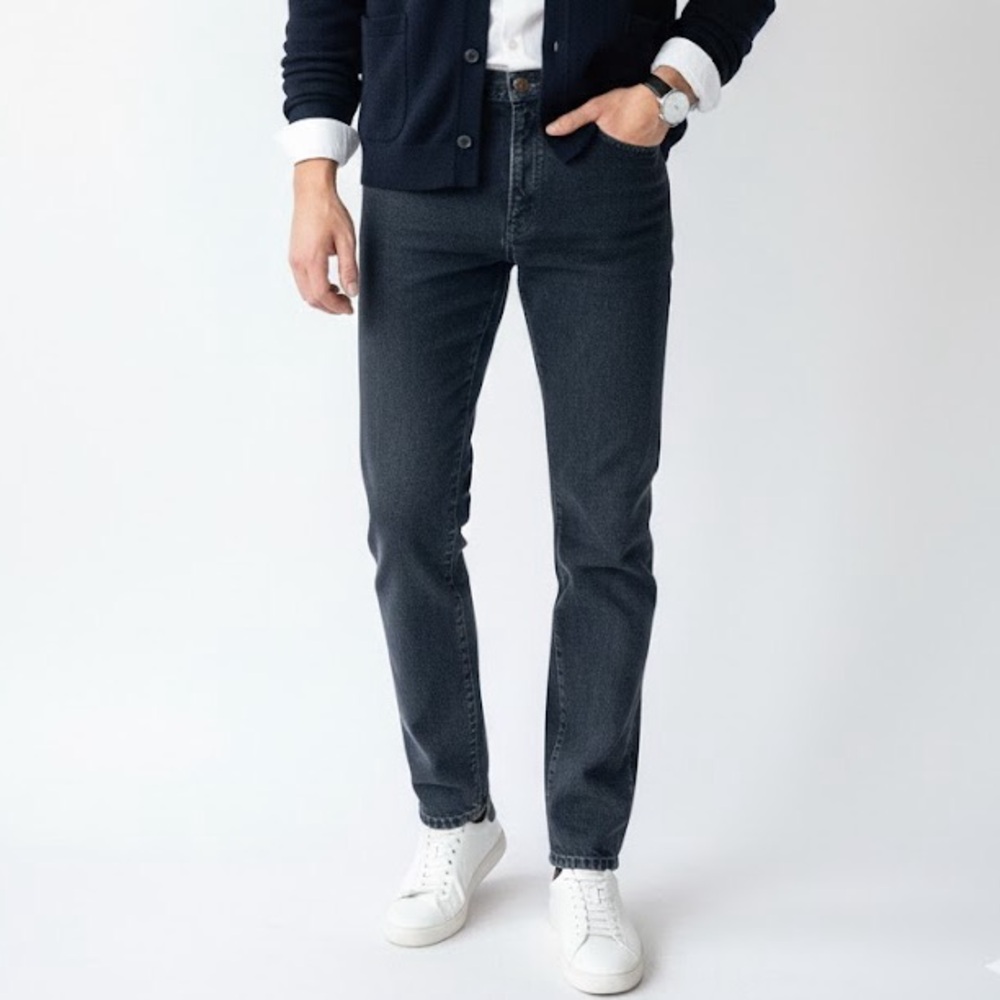 Edwin Berkeley Slim Jeans - Men's W29 L32 Deep Indigo - Made in Japan - EUC